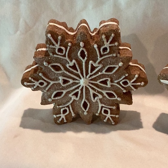 *Out of Stock Online* Faux Gingerbread Cookies - set of 2 cookies - Picture 4 of 7